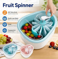 Multi-Function 360° Rotary Fruit & Vegetable Cleaner Spinner